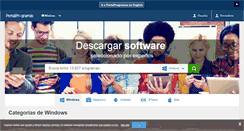 Desktop Screenshot of portalprogramas.com